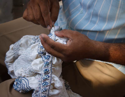 Enderle Travelblog: Bandhani Tie Dye, Gujarat