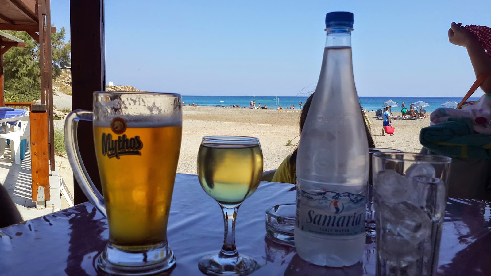 Отпуск 2021 отзывы. Греческое пиво Родос фото.