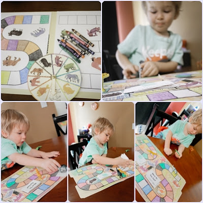 The Berry Bunch: Printables: Brown Bear Folder Game