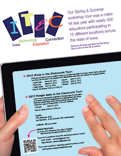ITEC iPad workshop ad