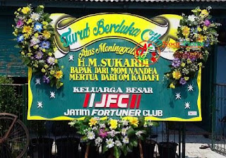 Bunga Papan Duka Cita - Toko Bunga Surabaya Kayoon