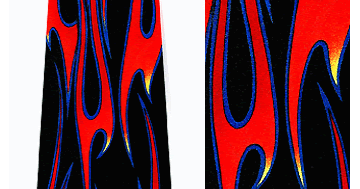 Flame Tie Hot Rod Neckties Mens Flame Neck Tie Brand New