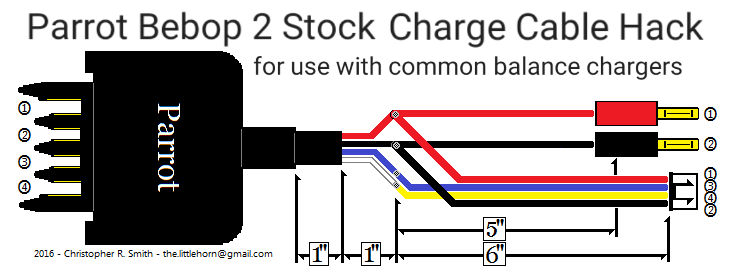 The High Pro Glow: Parrot Bebop 2 & Bebop 2 Power Stock ... wire diagram 60 ml 