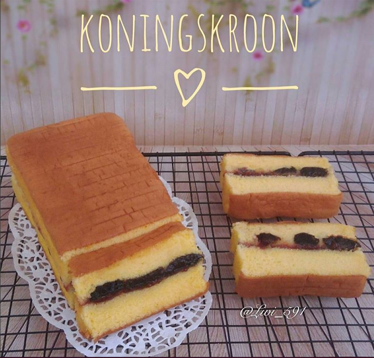 Resep Koningskroon Cake / Kue Lapis Koning Jadul