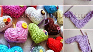 Crochet con amor: Corazones para San Valentin
