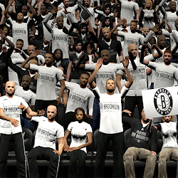 NBA 2K14 Brooklyn Nets Playoffs Crowd Mod