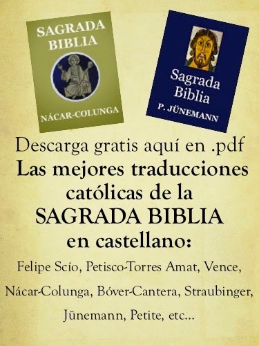  Descargar gratis las mejores traducciones de la Biblia al español en .PDF