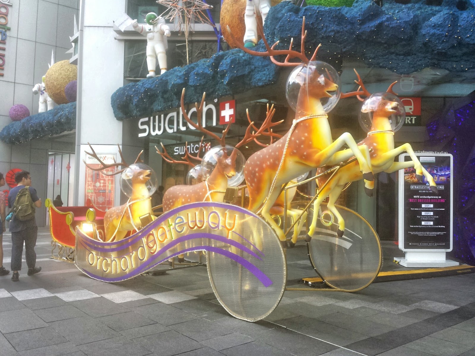 Somewhere in Singapore Blog Christmas decorations @ Orchard Road