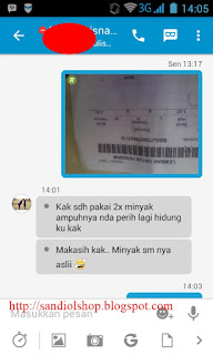 pemesanan SM Minyak AMpuh Hubungi Sandi Maulana tlp/sms/wa/line : 085320274788 pin bbm : 5156715D kunjungi sandi olshop atau minyakampuhsm.blogspot.com