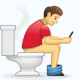 Toilet emoticon for Skype