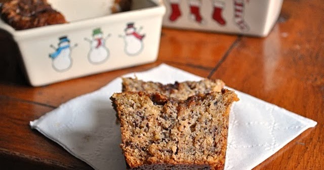 Little B Cooks: Chronicles from a Vermont foodie: Boozy Toffee Banana Bread