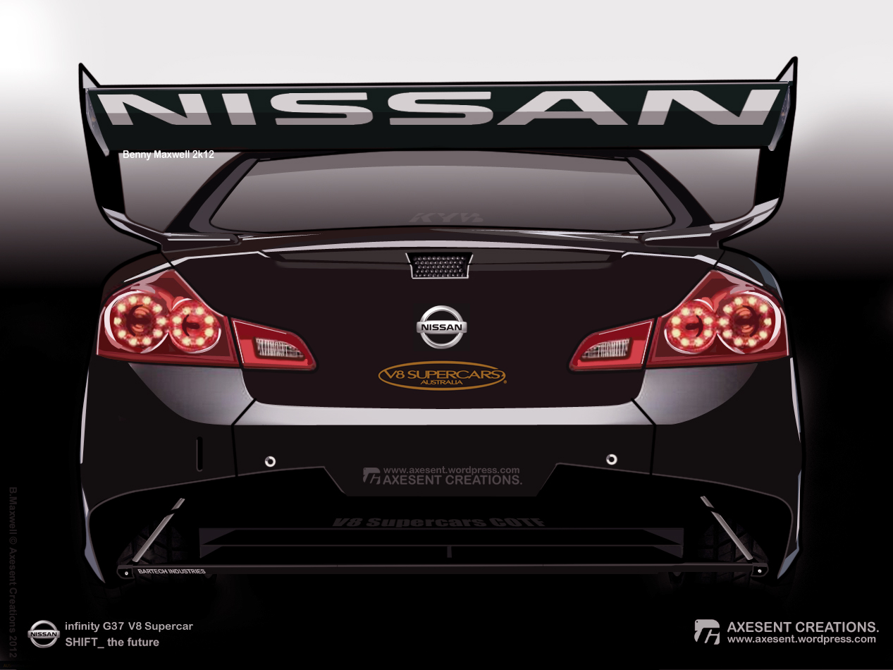 Nissan v8 supercar video #10