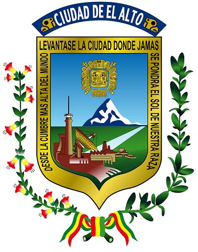 Símbolos de El Alto, Bolivia