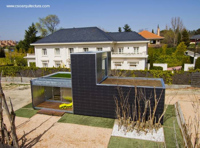 Arquitectura de Casass Casa prefabricada modular española.