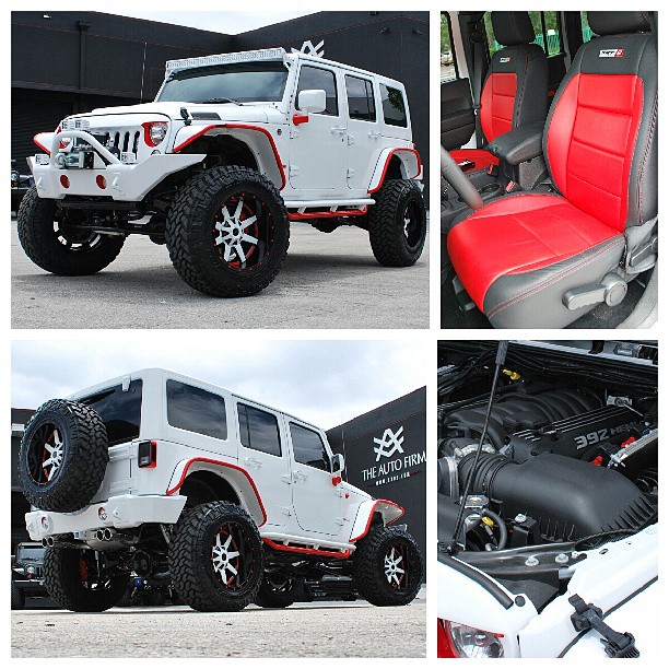 Car Show Bernie: The First Ever Jeep Wrangler Avorza SRT8 Edition  Customized by the Auto Firm