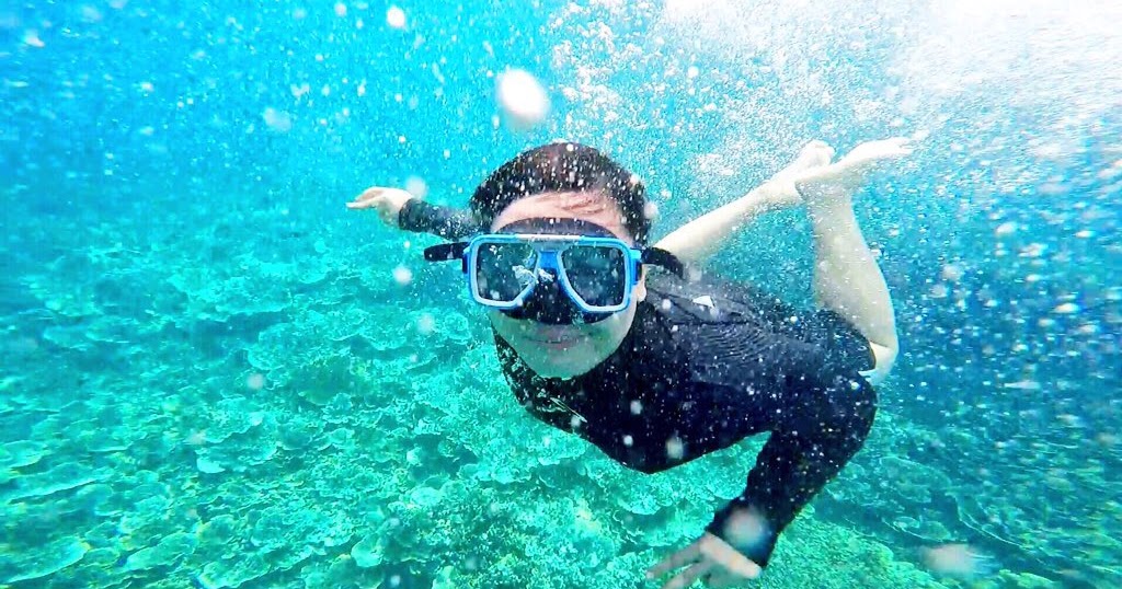 It's Okay To Be Scared; Going Underwater Is Scary The Chubby Buddy