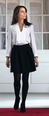Top Tara Jarmon / bottines Sergio Rossi