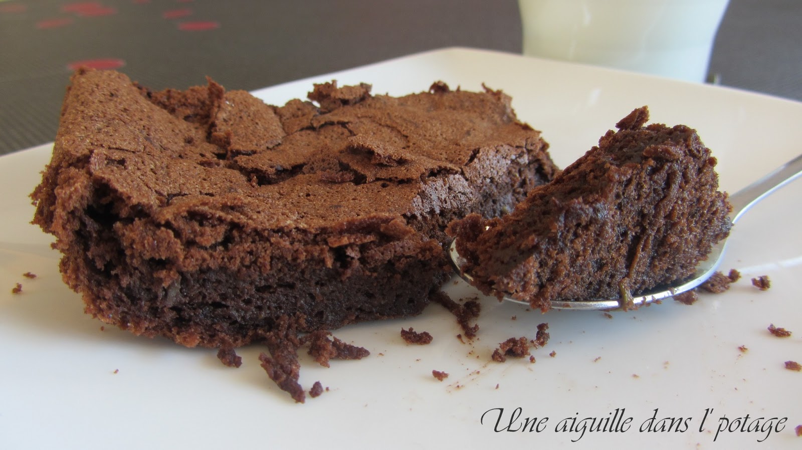 Une Aiguille Dans L Potage Moelleux Chocolat Courgette