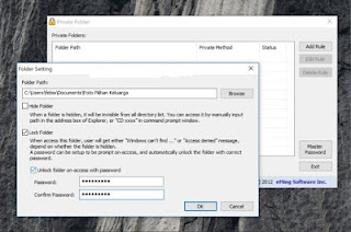 Mengunci Folder Dengan Password Di Windows
