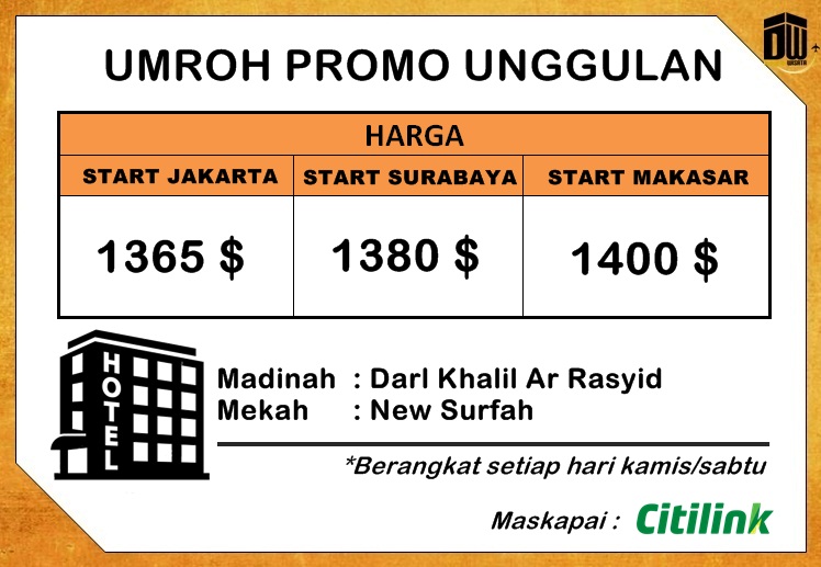 Paket Umroh Promo