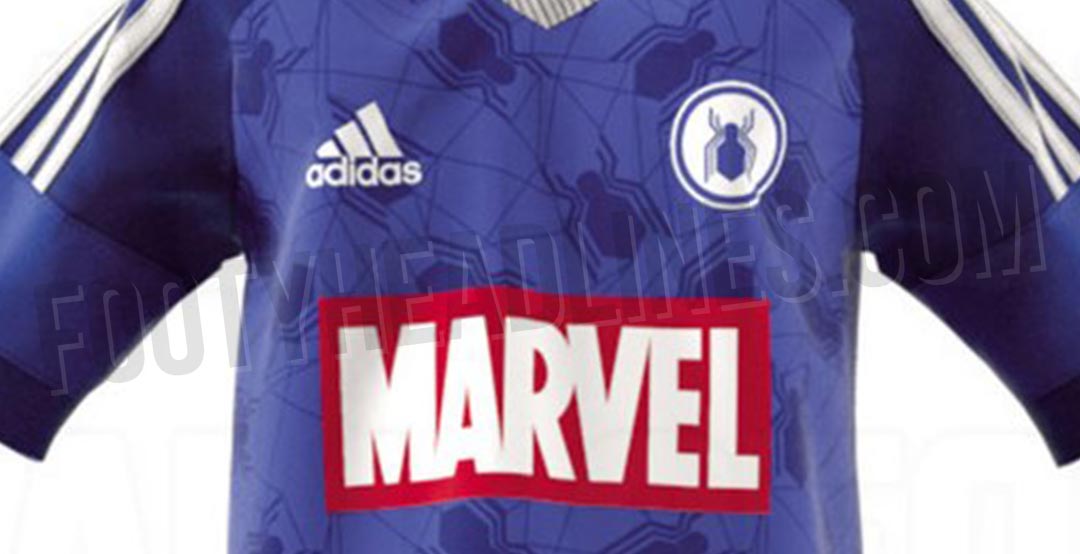 Adidas Marvel SpiderMan 2018 Football Kit Leaked Footy Headlines