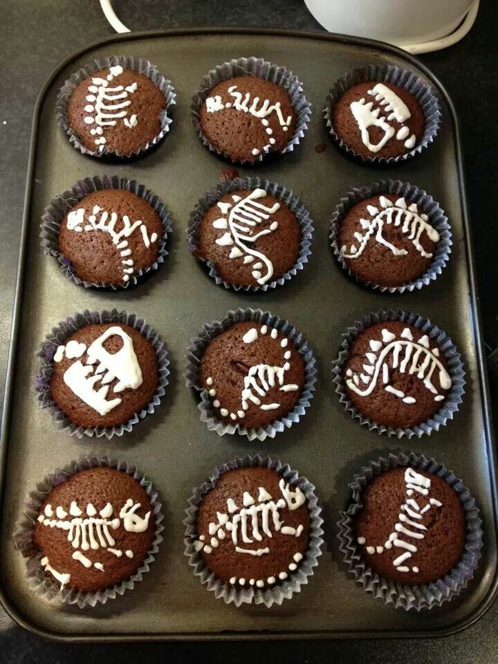 Dinosaur Skeleton Cake Decoration Dinosaur Skeleton Cake Decoration