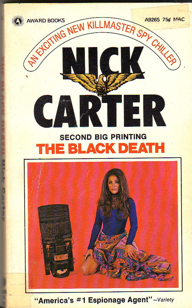 The Nick Carter & Carter Brown Blog The Black Death by Manning Lee Stokes