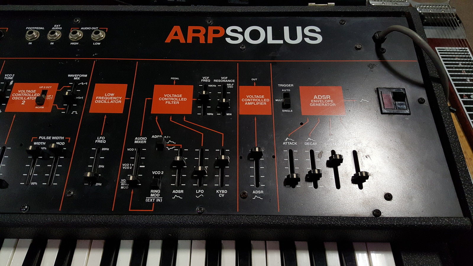 MATRIXSYNTH ARP SOLUS Monophonic Analog Synthesizer SN 2353390