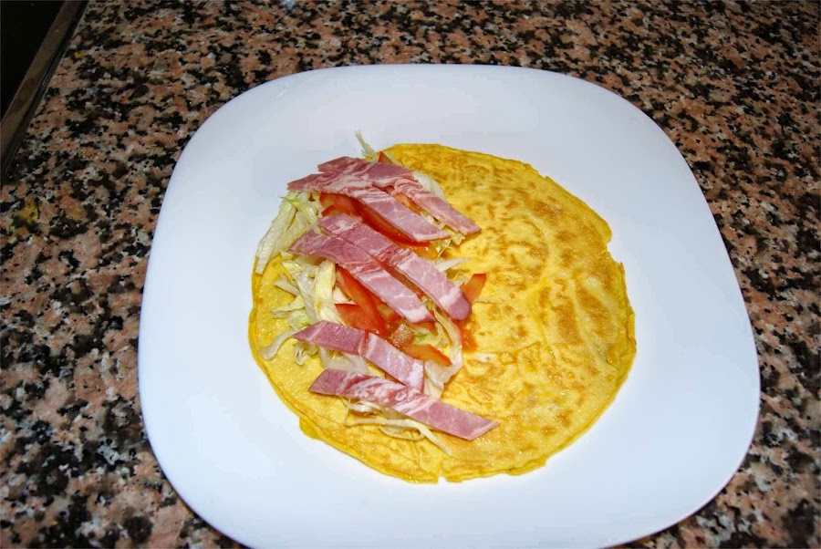 receta de rollitos de tortilla paso 3