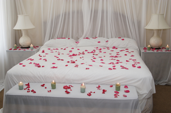 غرف نوم رومنسية