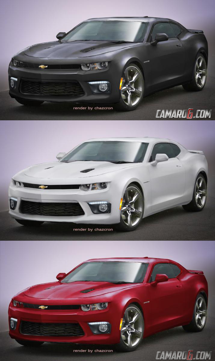 New 2016 Camaro Renders Attempt to Decipher Design ��� Think You Can.