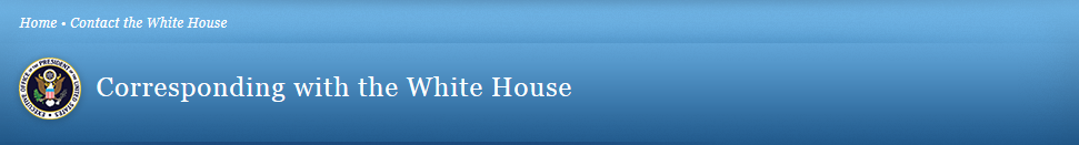 https://www.whitehouse.gov/contact
