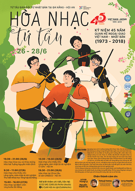 Dàn nhạc giao hưởng Nhật Bản biểu diễn tại Đà Nẵng, Hội An
