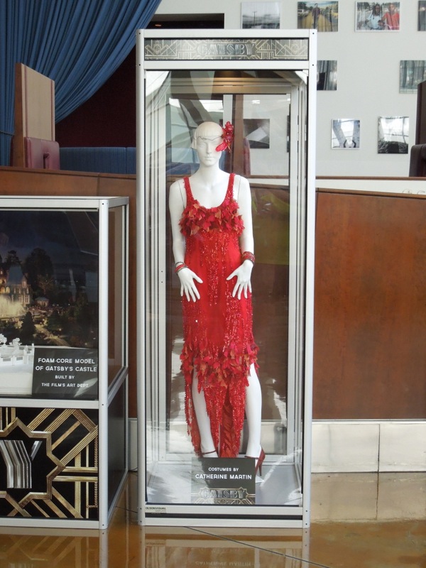 Great Gatsby red party dress