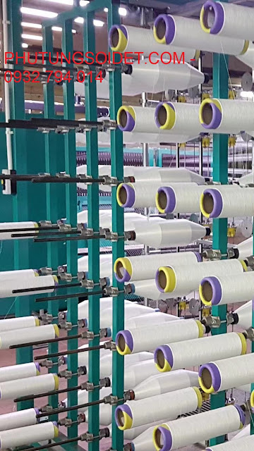 Máy mắc nhỏ cho trục sợi 30’’, 40’’ / Warping machine for 30’’ beam – 40” beam