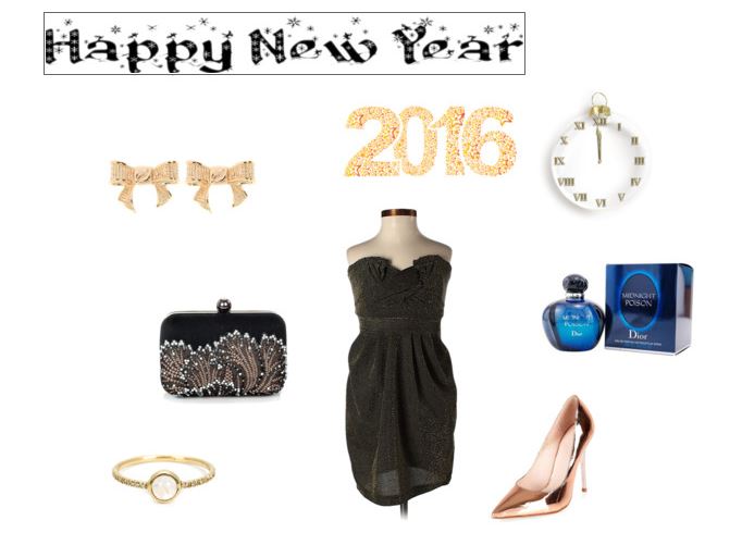 Stylizacja na Sylwestra. Szczęśliwego Nowego Roku 2016!!!