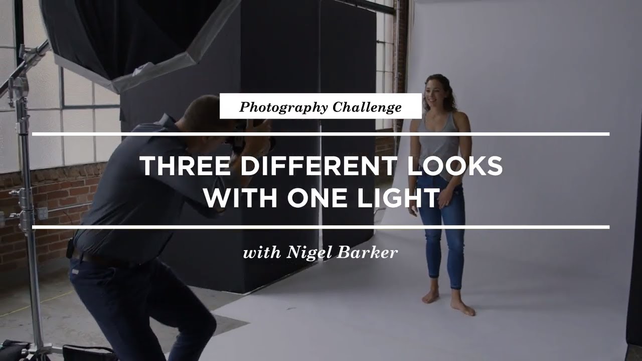 One Light Studio Portrait Tutorial with Nigel Barker Blog Photography
