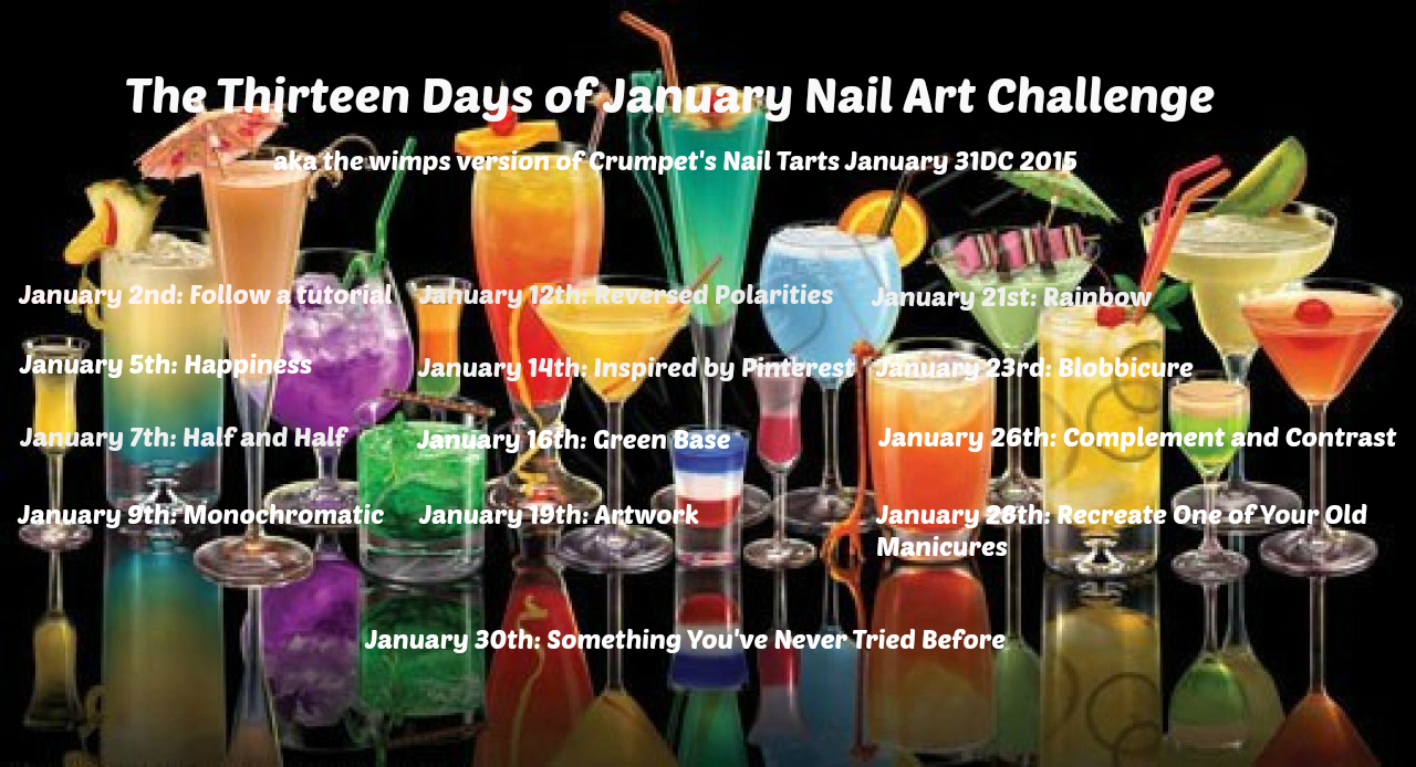 13 Days of January Nail Art Challenge