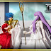 Fotos finais dos Cloth Myth de Abel e Atena!
