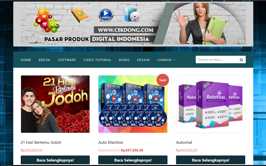 CekDong.Com Pasar Produk Digital Indonesia CekDong.Com Pasar produk Digital Indonesia
