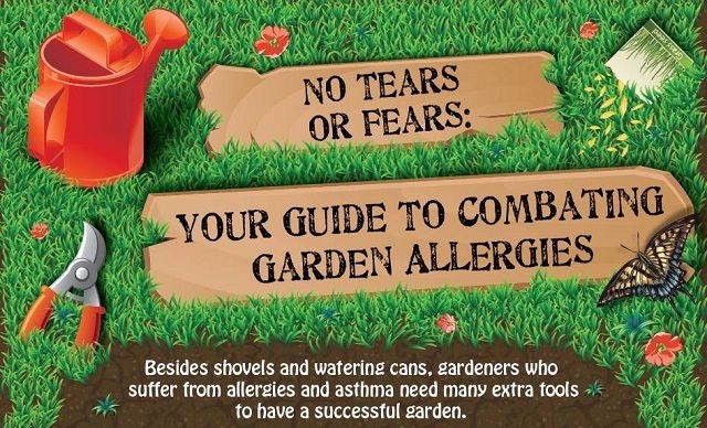 Image: Your Guide to Combating Garden Allergies #infographic