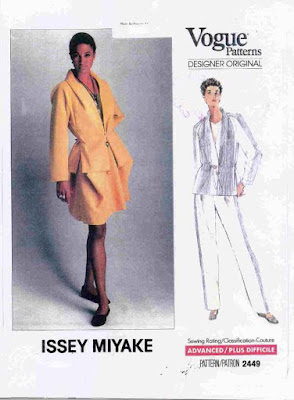 inside out inside: Issey Miyake for Vogue Patterns