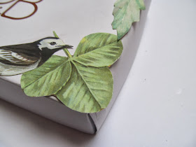 decoupaging with vintage paper tutorial