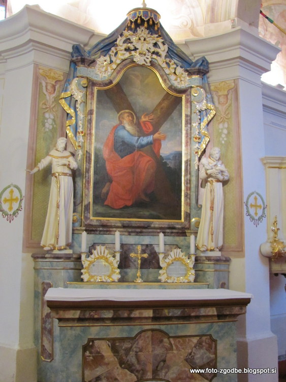 Groblje in baročna cerkev sv. Mohorja in Fortunata