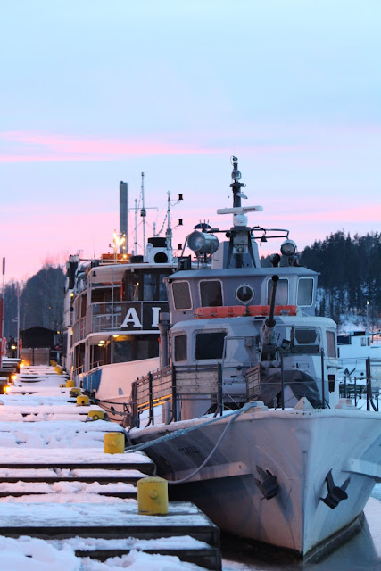 satama Lahti iltakuvat laivat