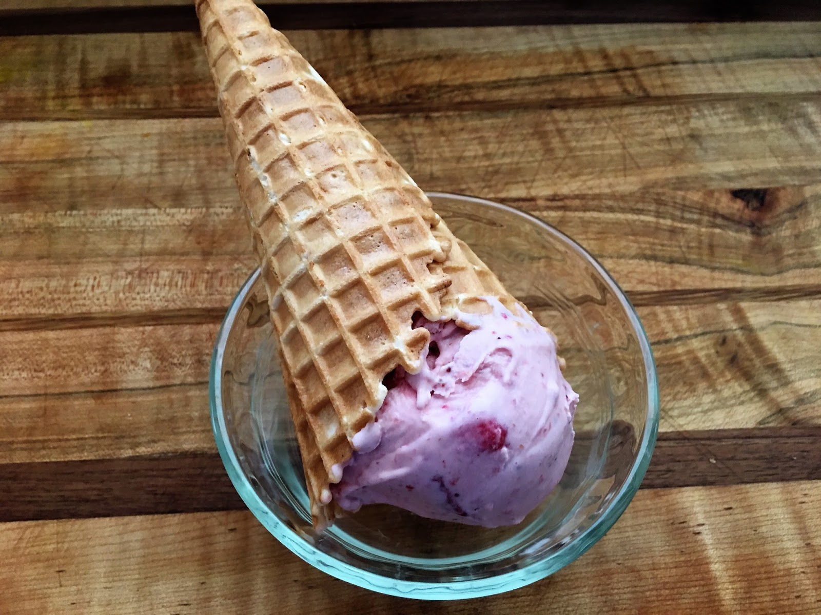 Strawberry Basil Ice Cream mysavoryspoon