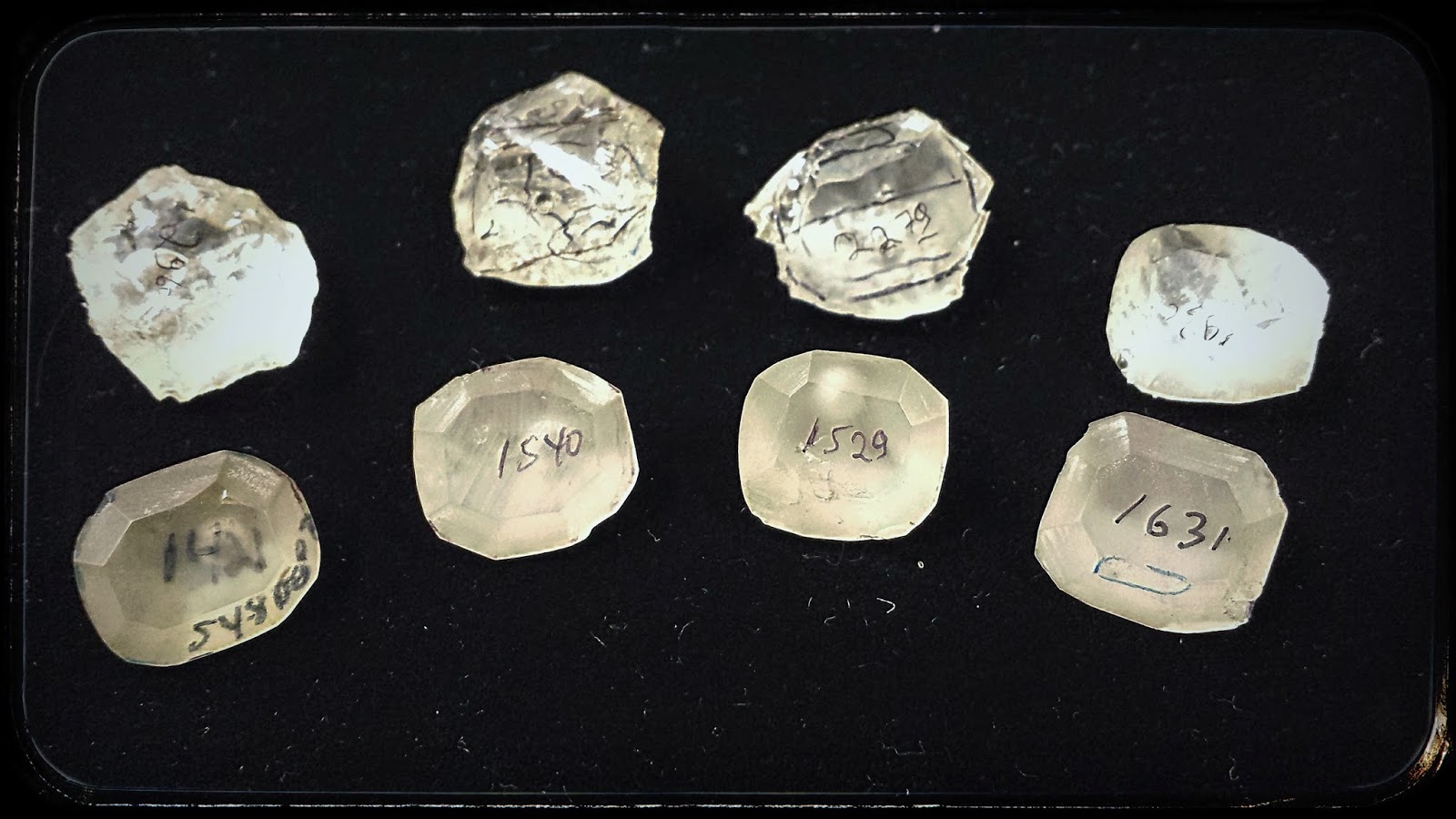 Natural History Museum of L.A. Minblog Cutting the Blue Moon diamond