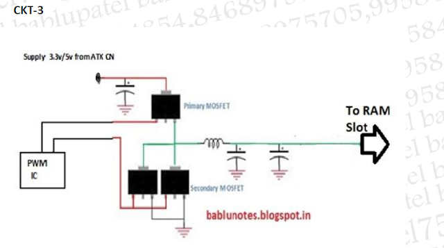 Bablu Patel: RAM Section Circuit Diagram and Its Problem Solution in