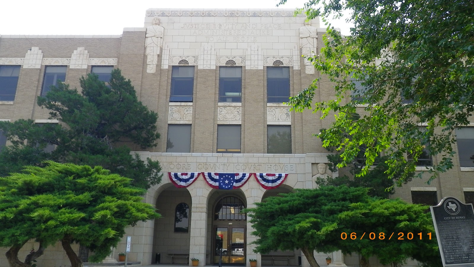 Texas Courthouse Tour 6/8/11 Plainview, Tulia, Canyon, Amarillo