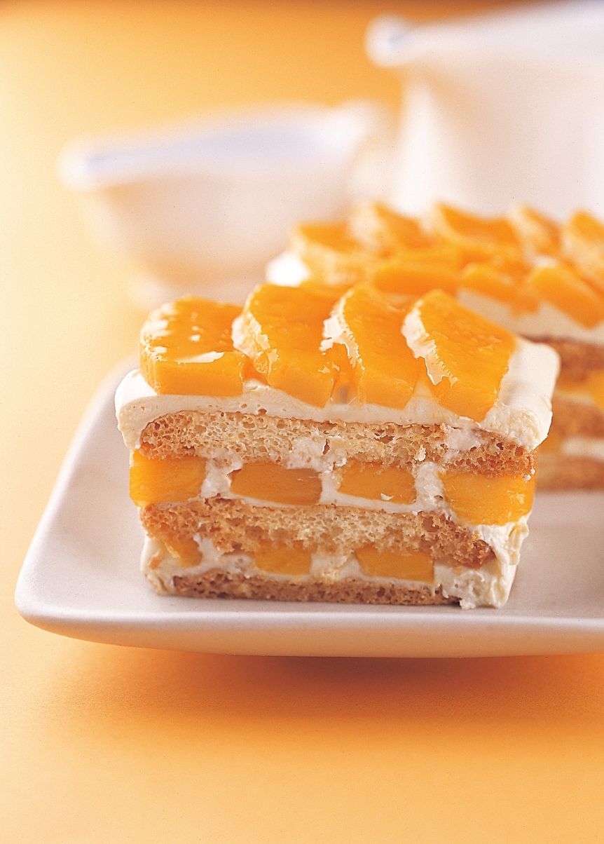 Graham Cake With Mango (Ref Cake) Favorite Kitchen Recipe